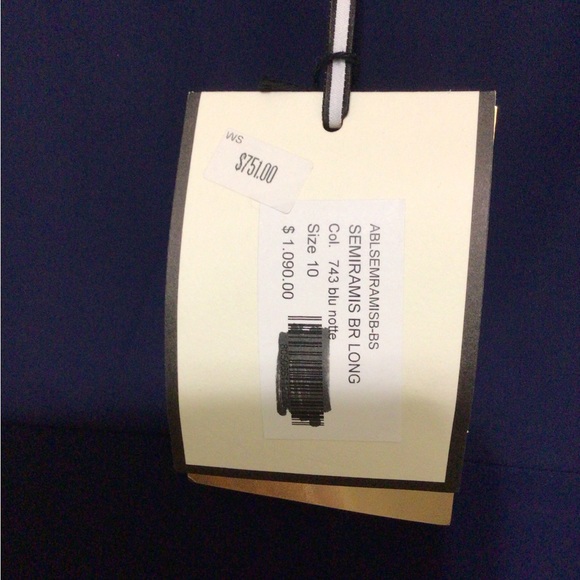 CHIARA BONI BEAUTIFUL LONG DRESS. SIZE 10- MADE IN ITALY - Picture 9 of 16